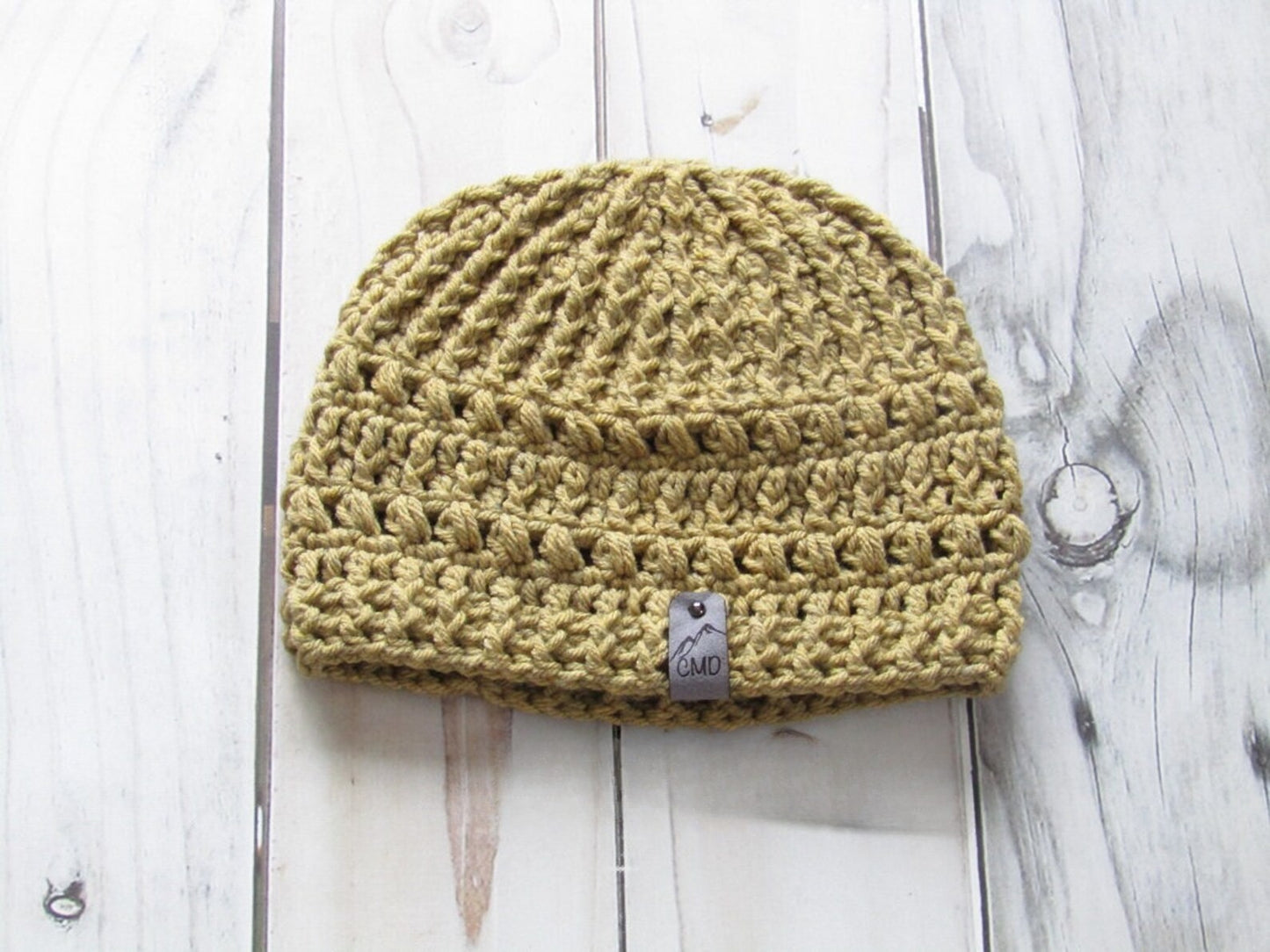Stonewashed Beanie Crochet Pattern