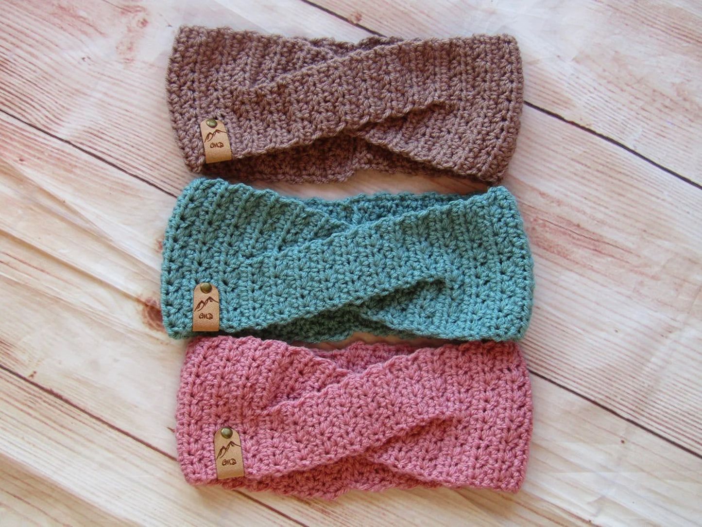 Winter Twist Crochet Ear Warmer Pattern