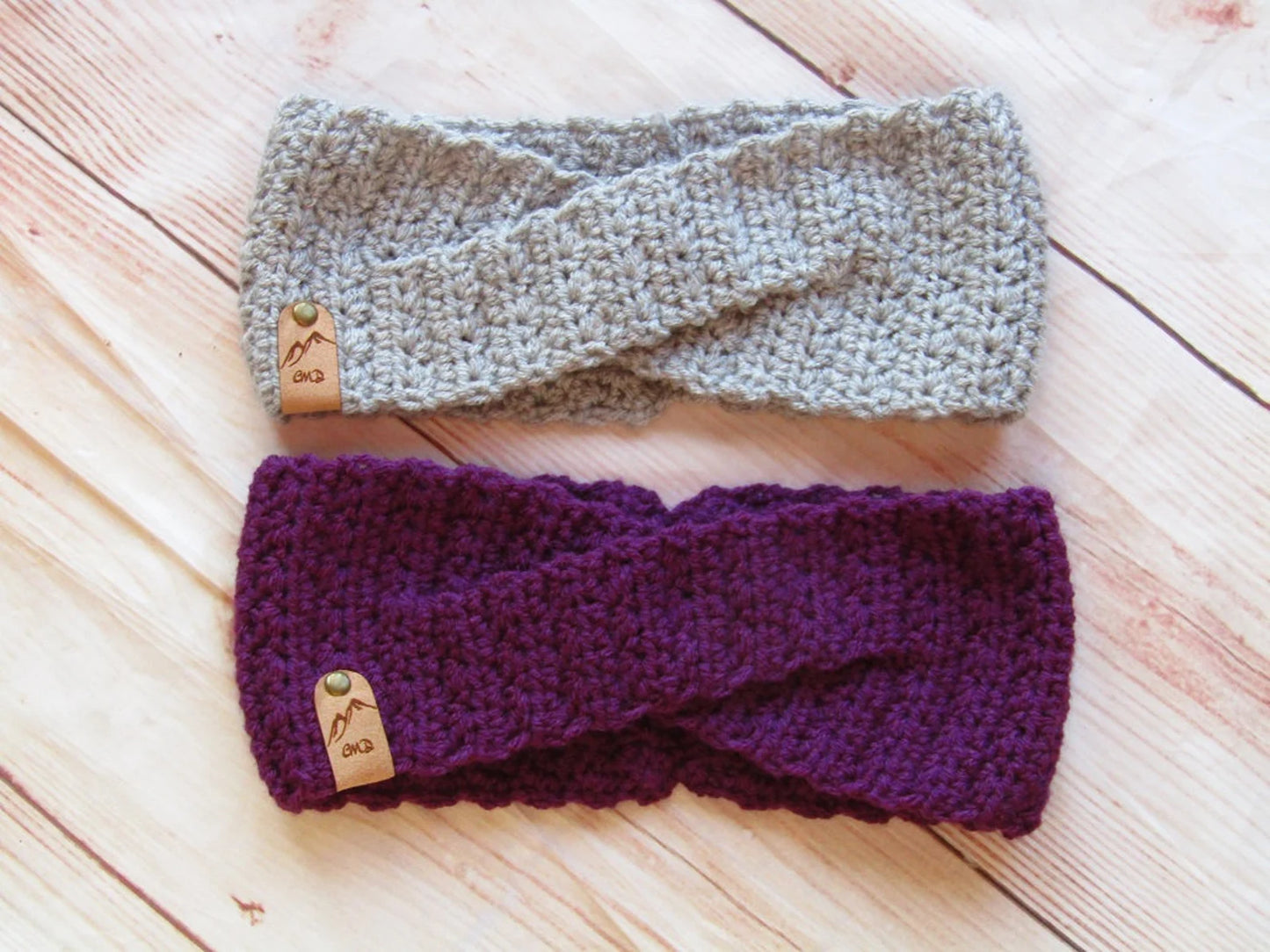 Winter Twist Crochet Ear Warmer Pattern