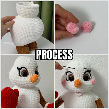 Crochet Snowman Pattern