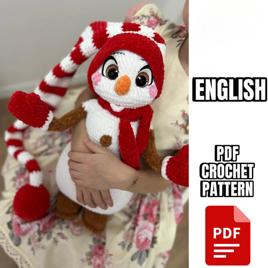 Crochet Snowman Pattern