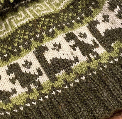Dinosaur Knitted Beanie Pattern
