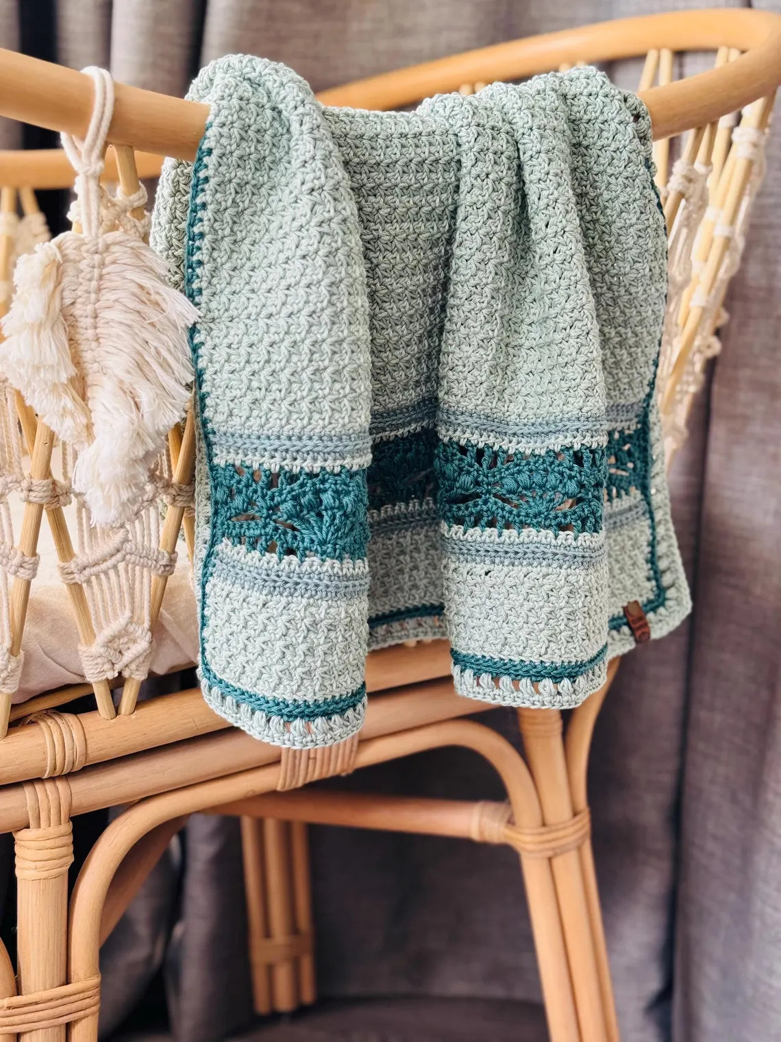 The Esme Blanket Crochet Pattern