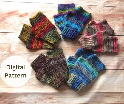 Fingerless Gloves Crochet Pattern
