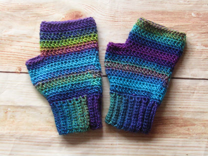 Fingerless Gloves Crochet Pattern