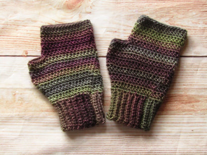 Fingerless Gloves Crochet Pattern