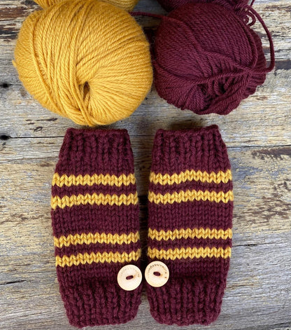 Fingerless Handwarmers Knitting Pattern