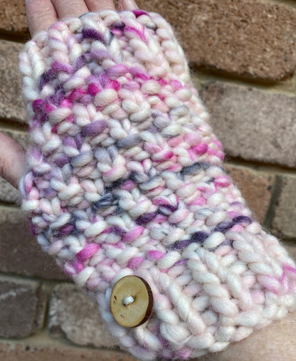 Fingerless Handwarmers Knitting Pattern