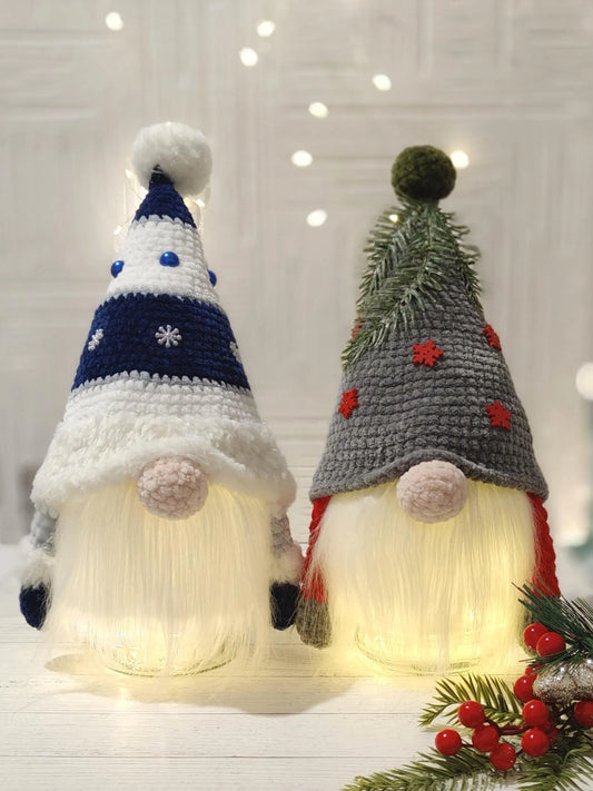 Gnome Night Light Crochet Pattern