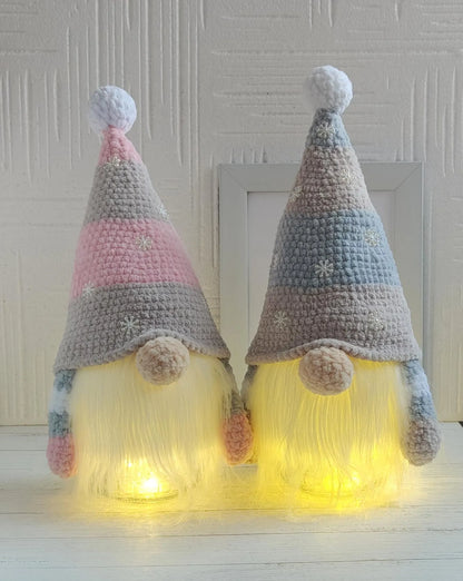 Gnome Night Light Crochet Pattern