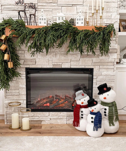 Jumbo Amigurumi Snowman Crochet Pattern