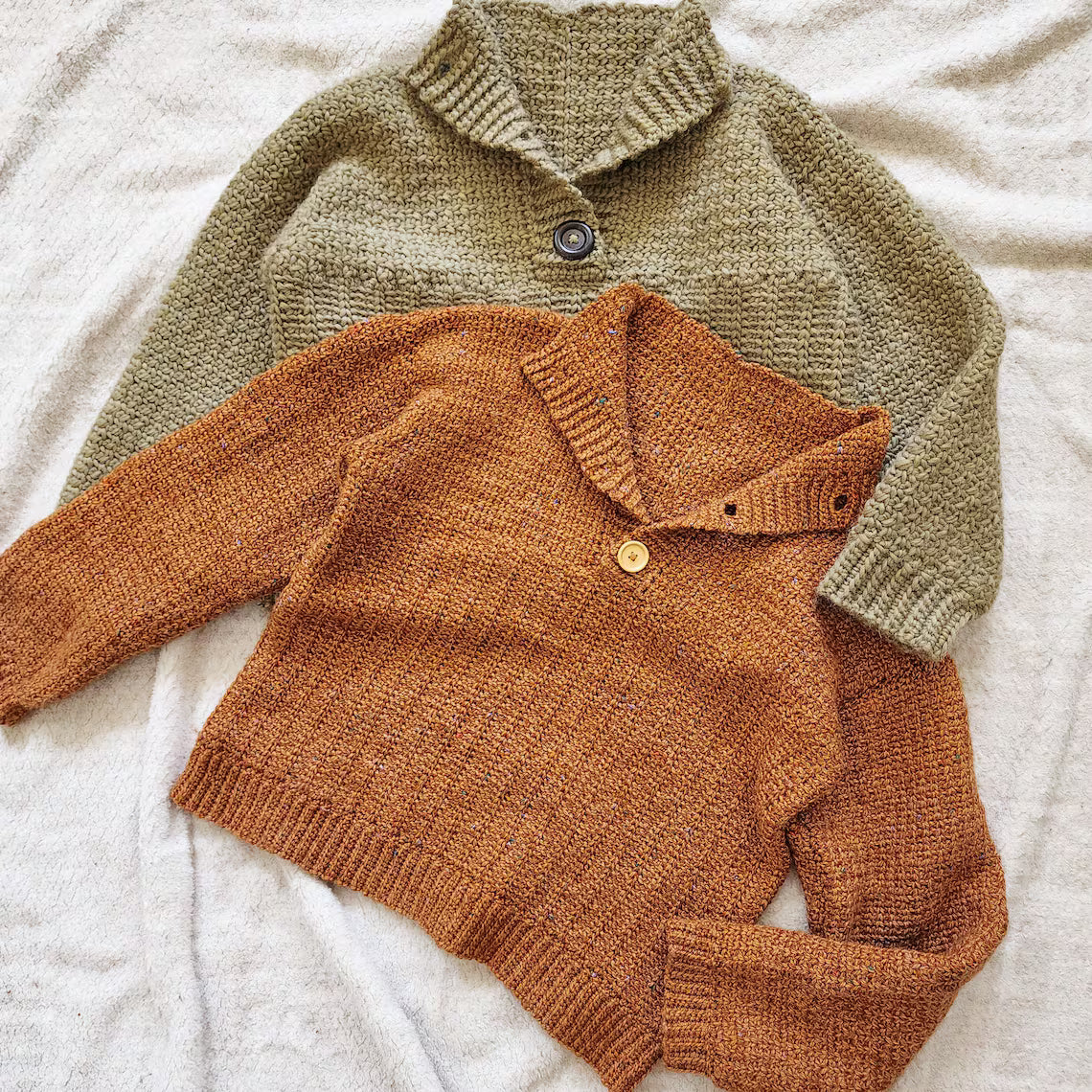 Jasper Button-Up Crochet Pullover Pattern