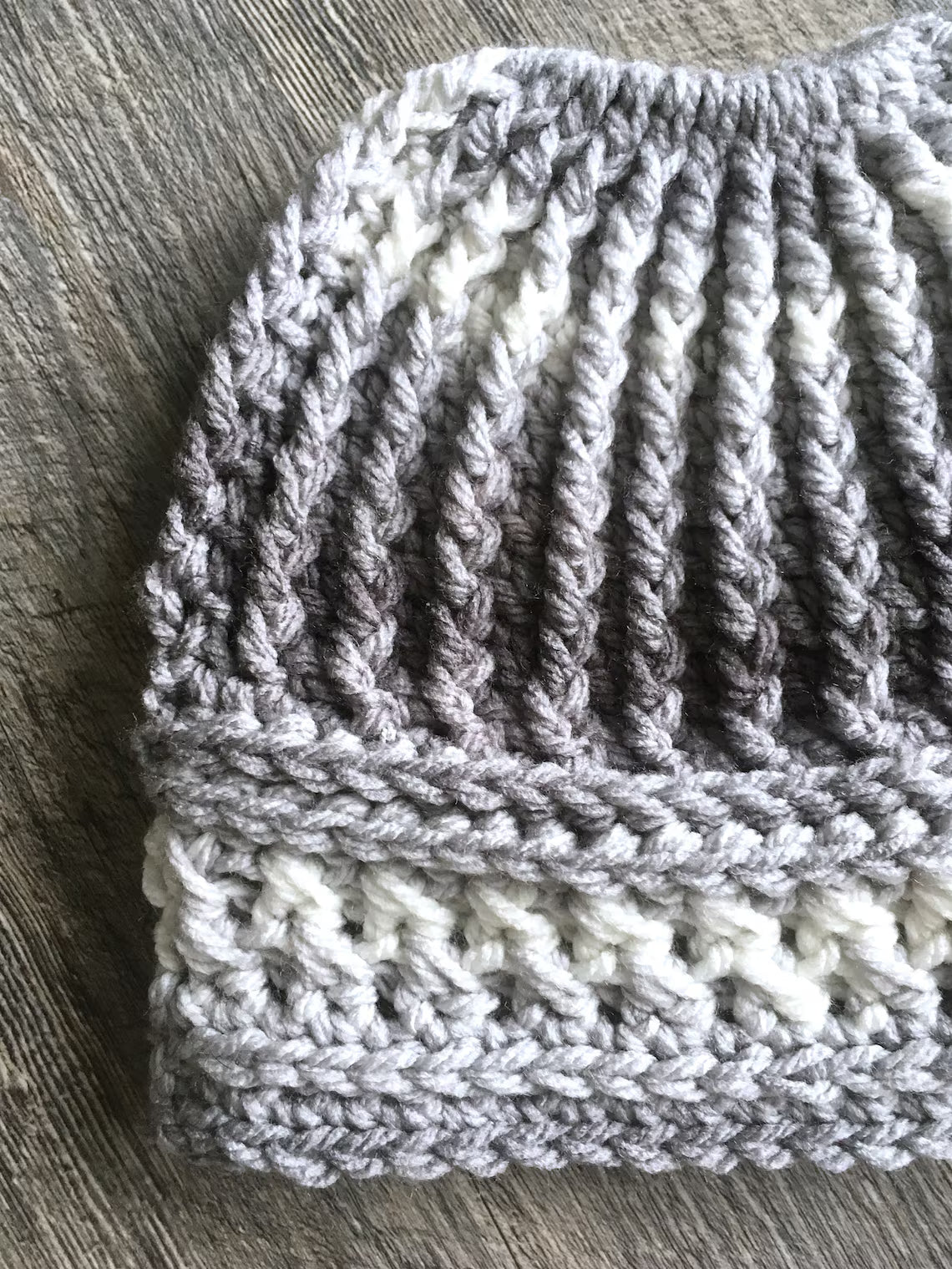 Kelsey Messy Bun Hat crochet pattern