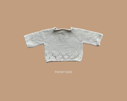 Filsa Baby Sweater Knitting Pattern