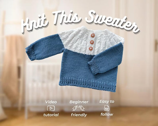 Beja Sweater Knitting Pattern