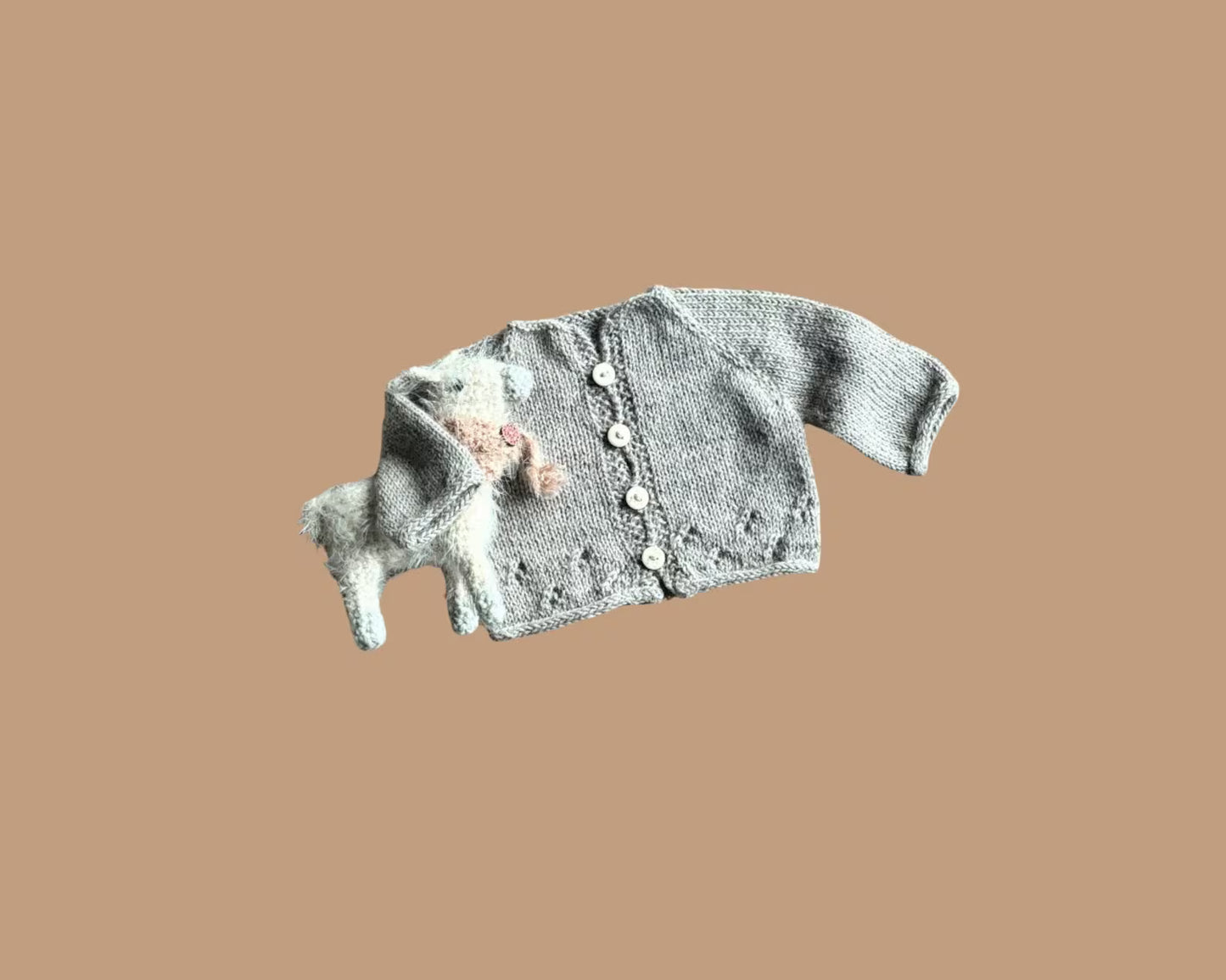 Filsa Baby Cardigan Knitting Pattern