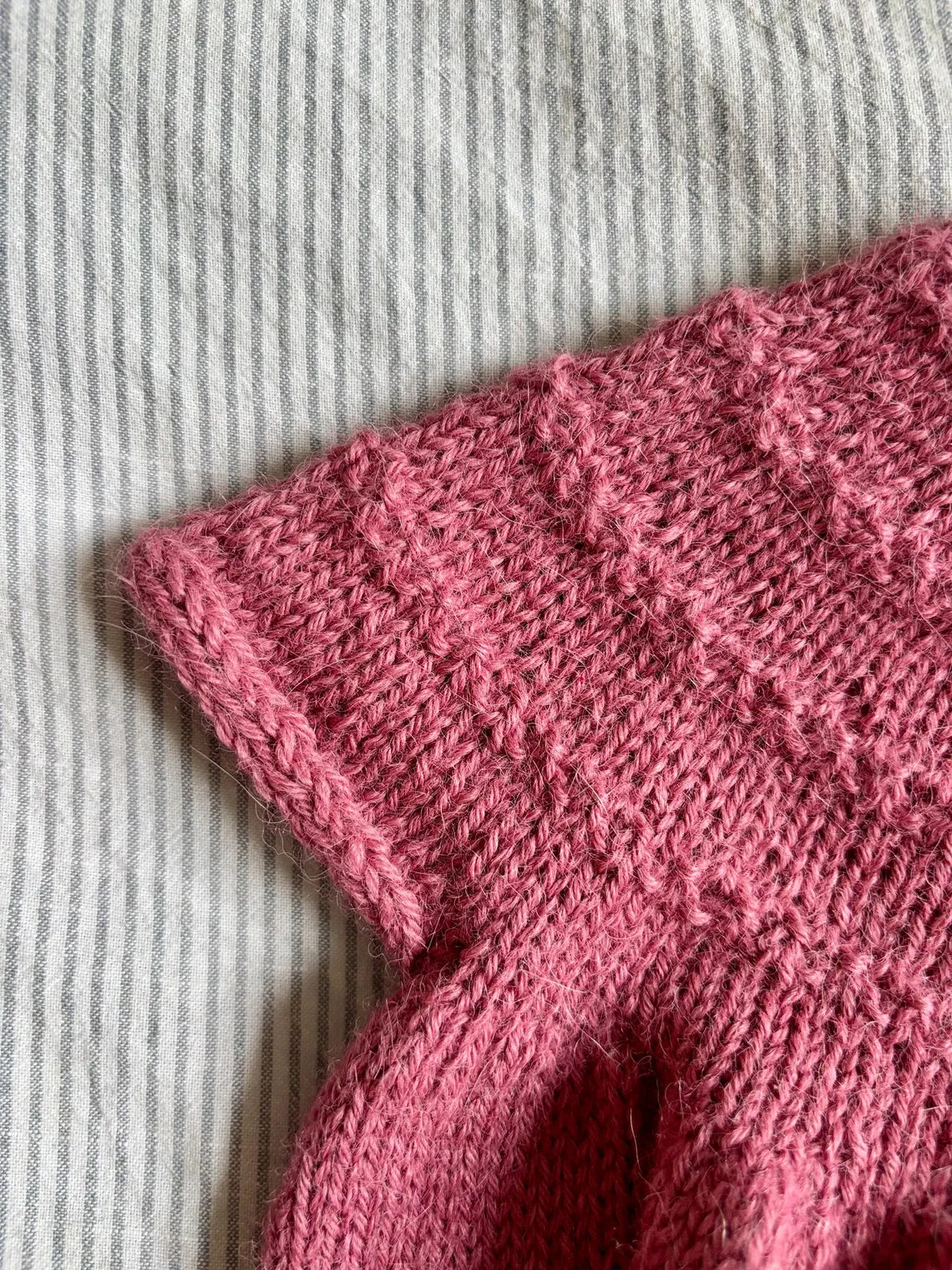 Top-Down Baby Dress Knitting Pattern