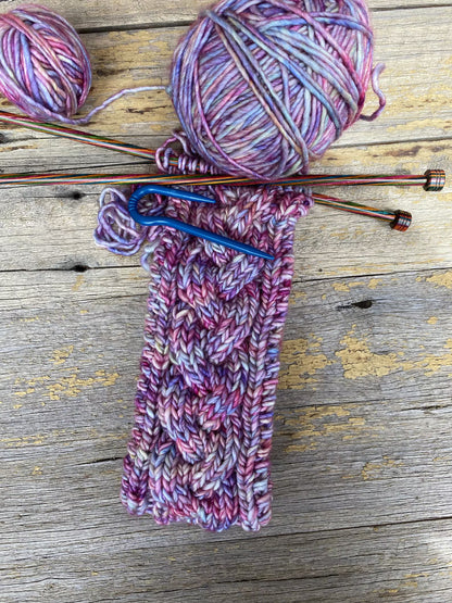 Knitted Cable Headband Pattern