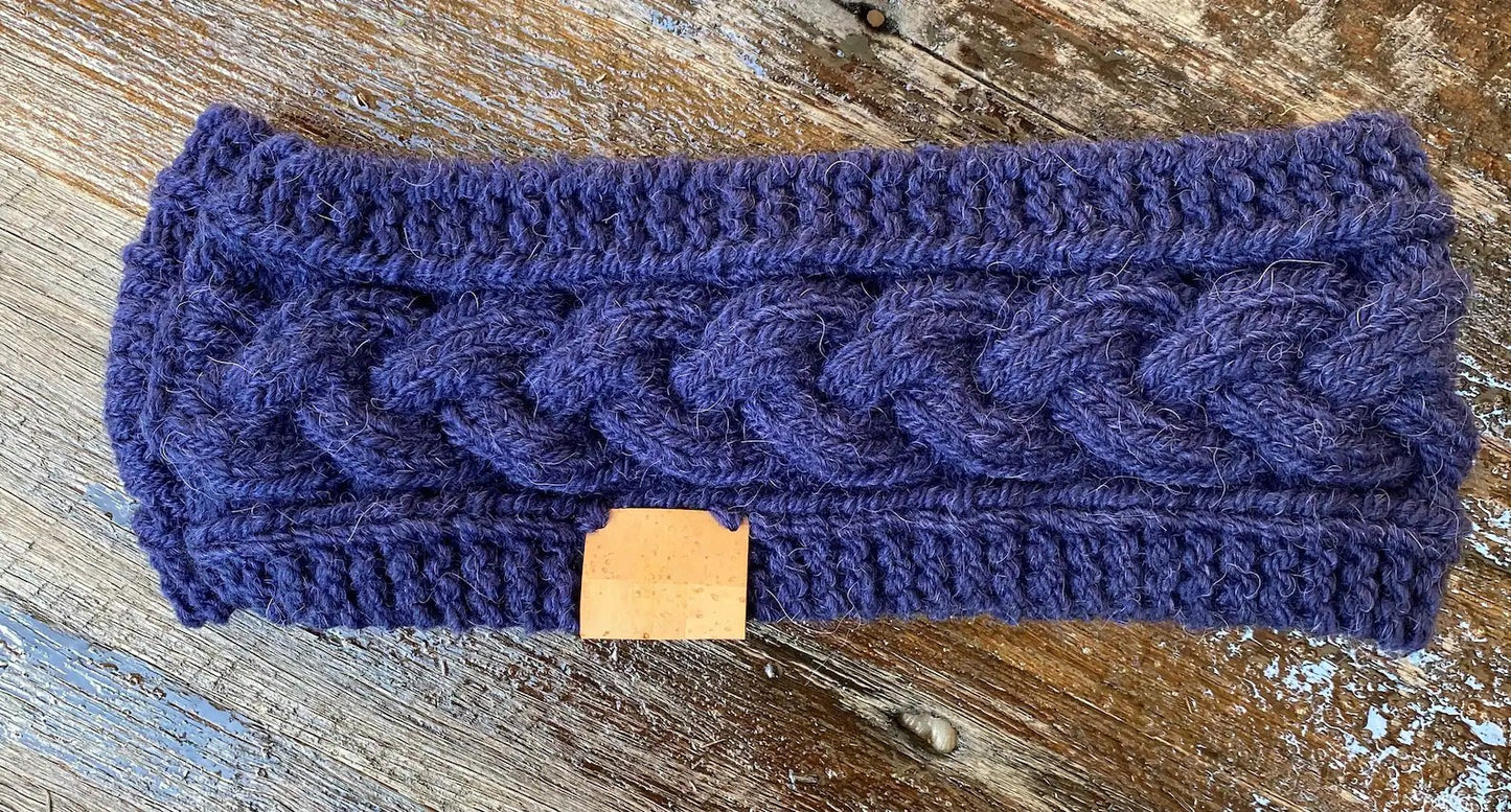 Knitted Cable Headband Pattern