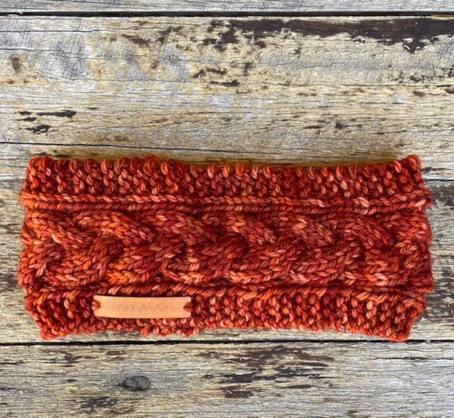 Knitted Cable Headband Pattern