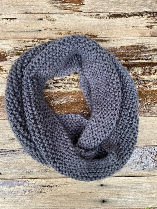 Knitted Infinity Scarf Pattern