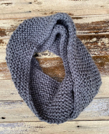 Knitted Infinity Scarf Pattern