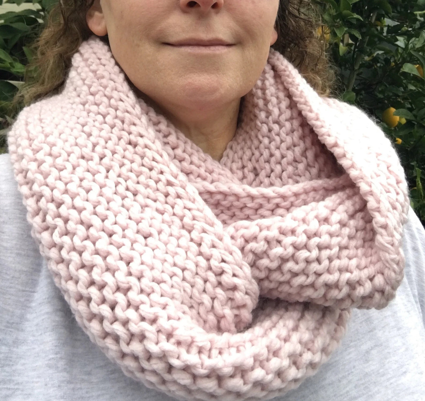 Knitted Infinity Scarf Pattern