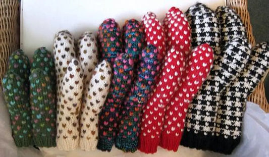 East Coast Thrummed Mittens Knitting Pattern