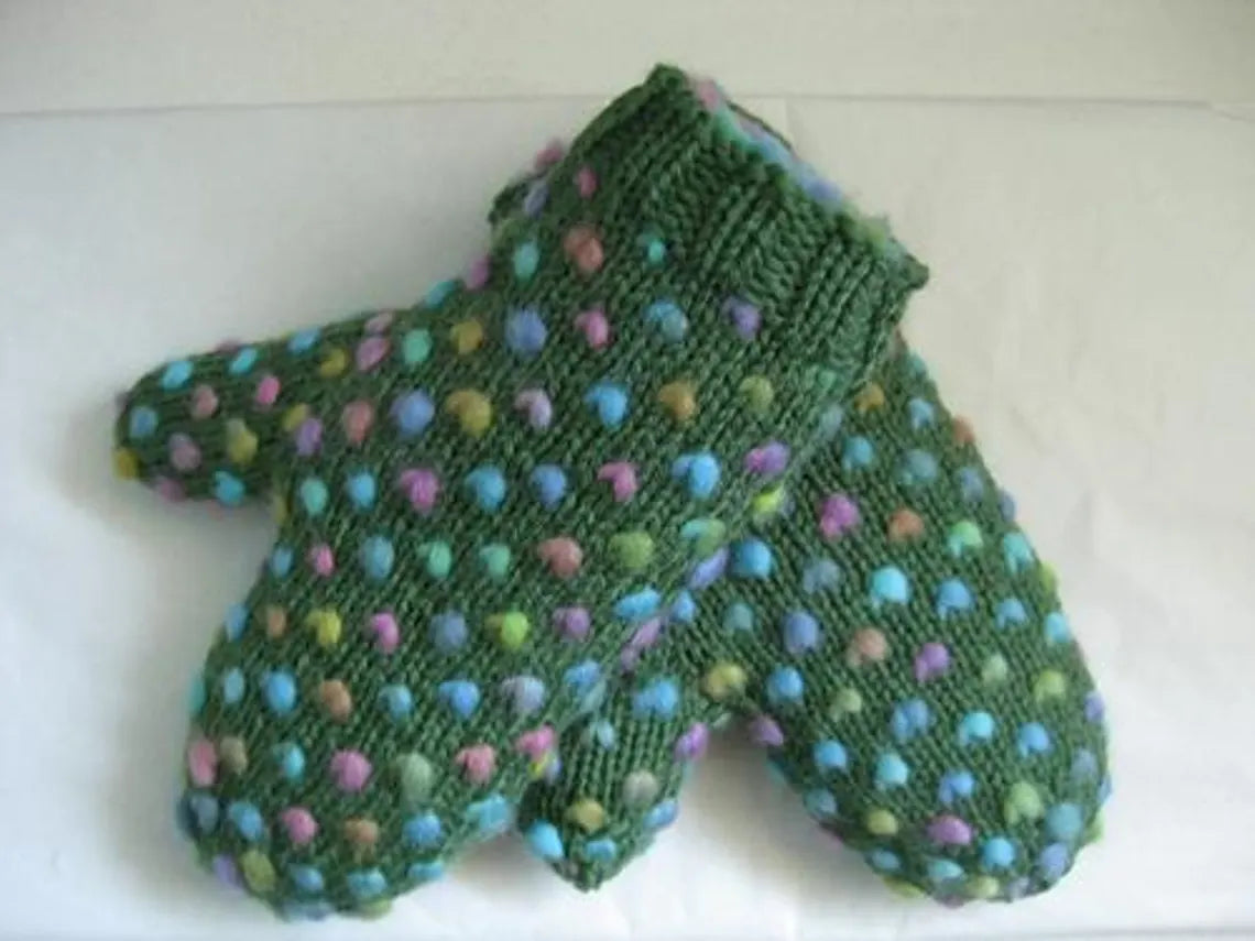 East Coast Thrummed Mittens Knitting Pattern