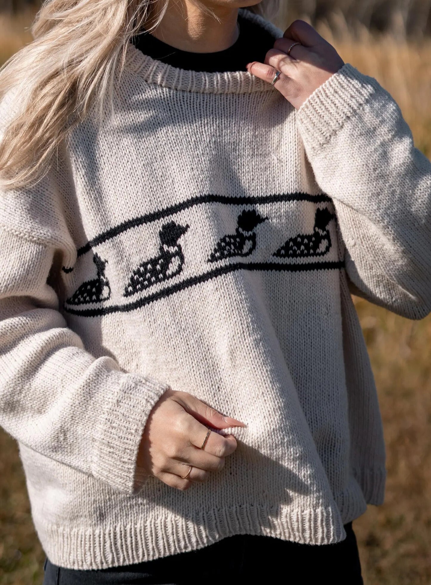 The Loon Sweater Knitting Pattern