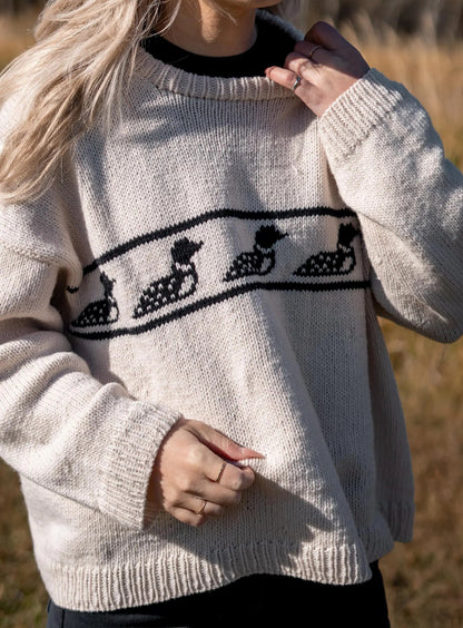 The Loon Sweater Knitting Pattern