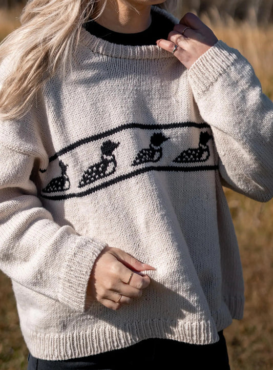 The Loon Sweater Knitting Pattern