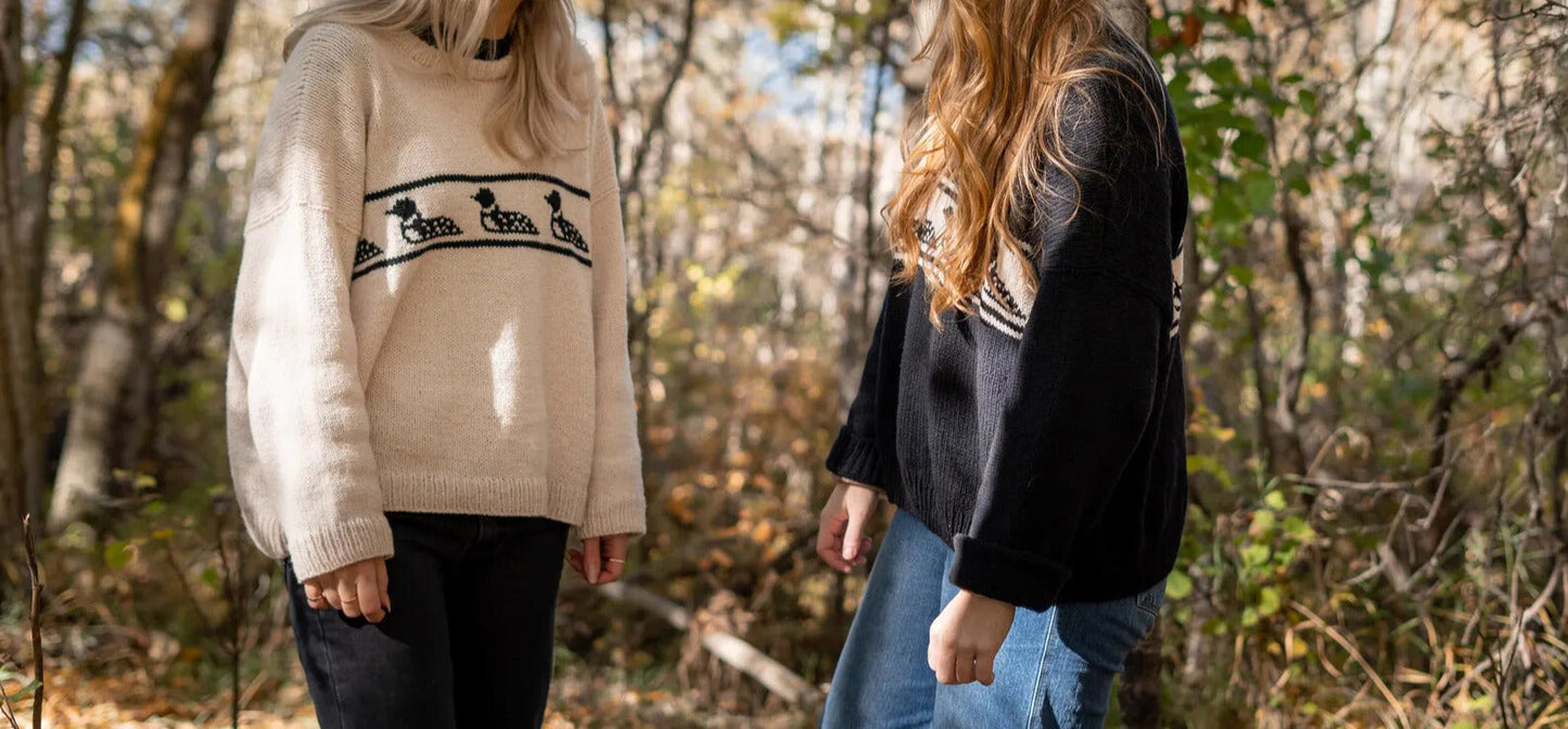 The Loon Sweater Knitting Pattern