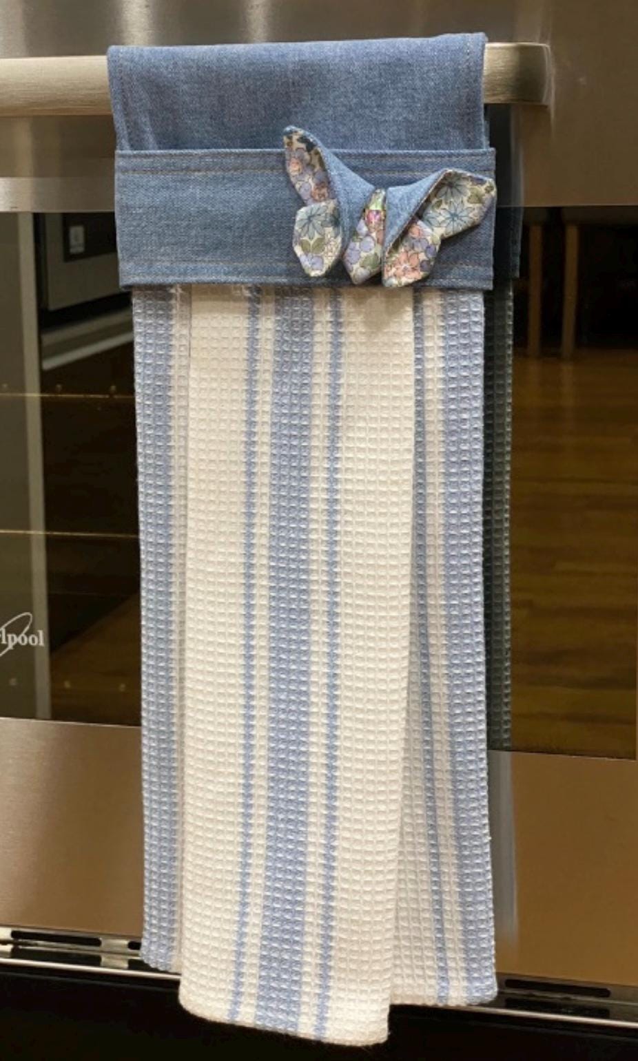 Modern Hanging Tea Towel Sewing Pattern