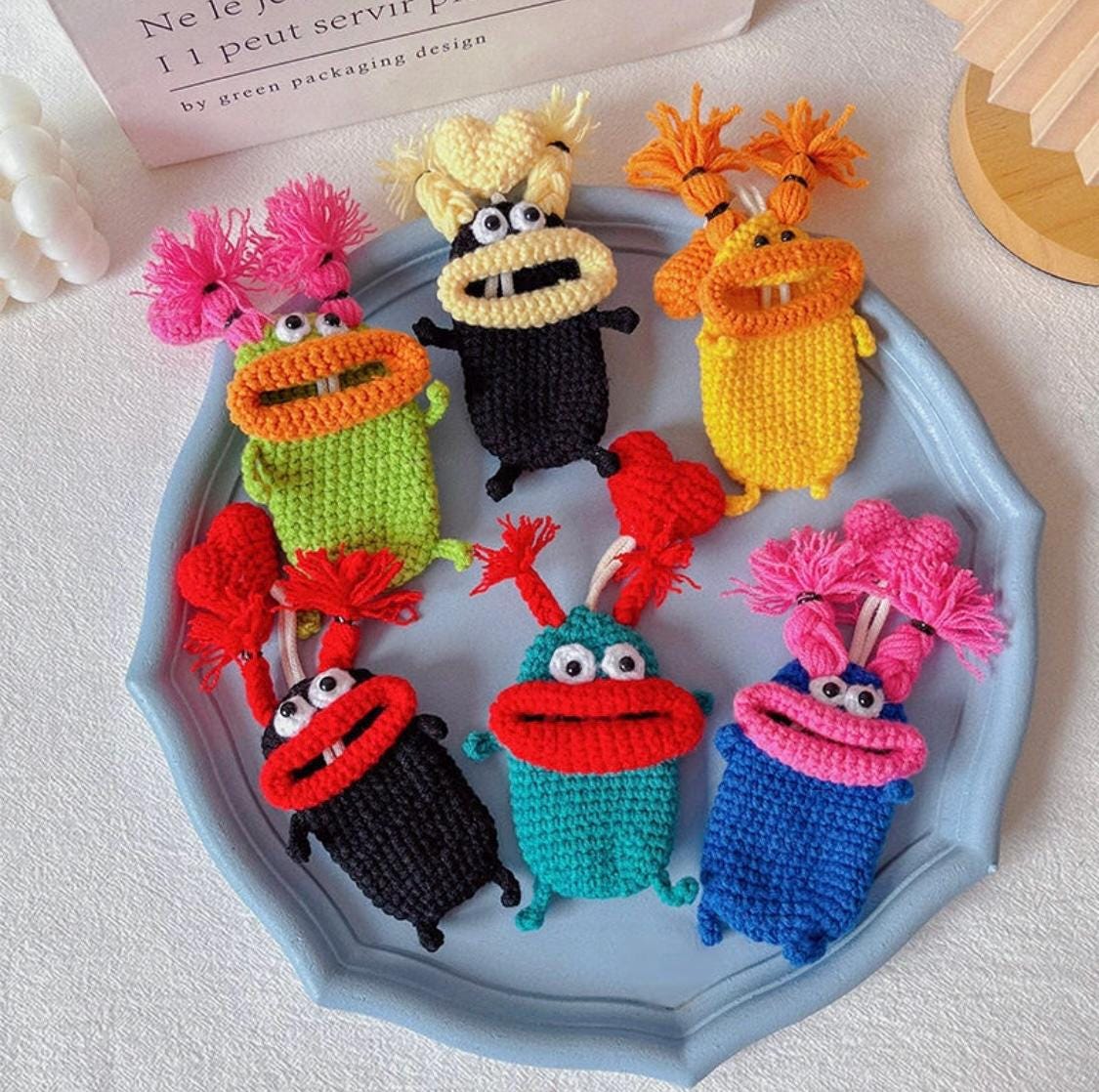 Monster Key Holder Crochet Pattern