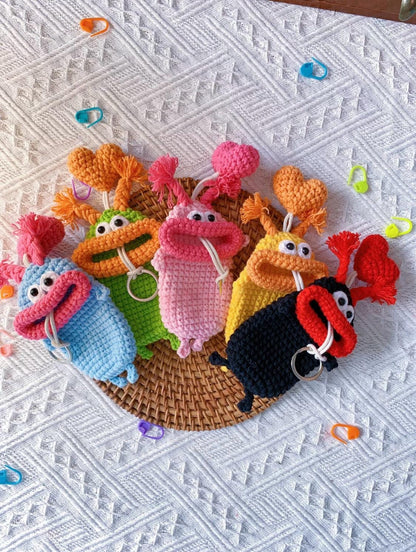 Monster Key Holder Crochet Pattern