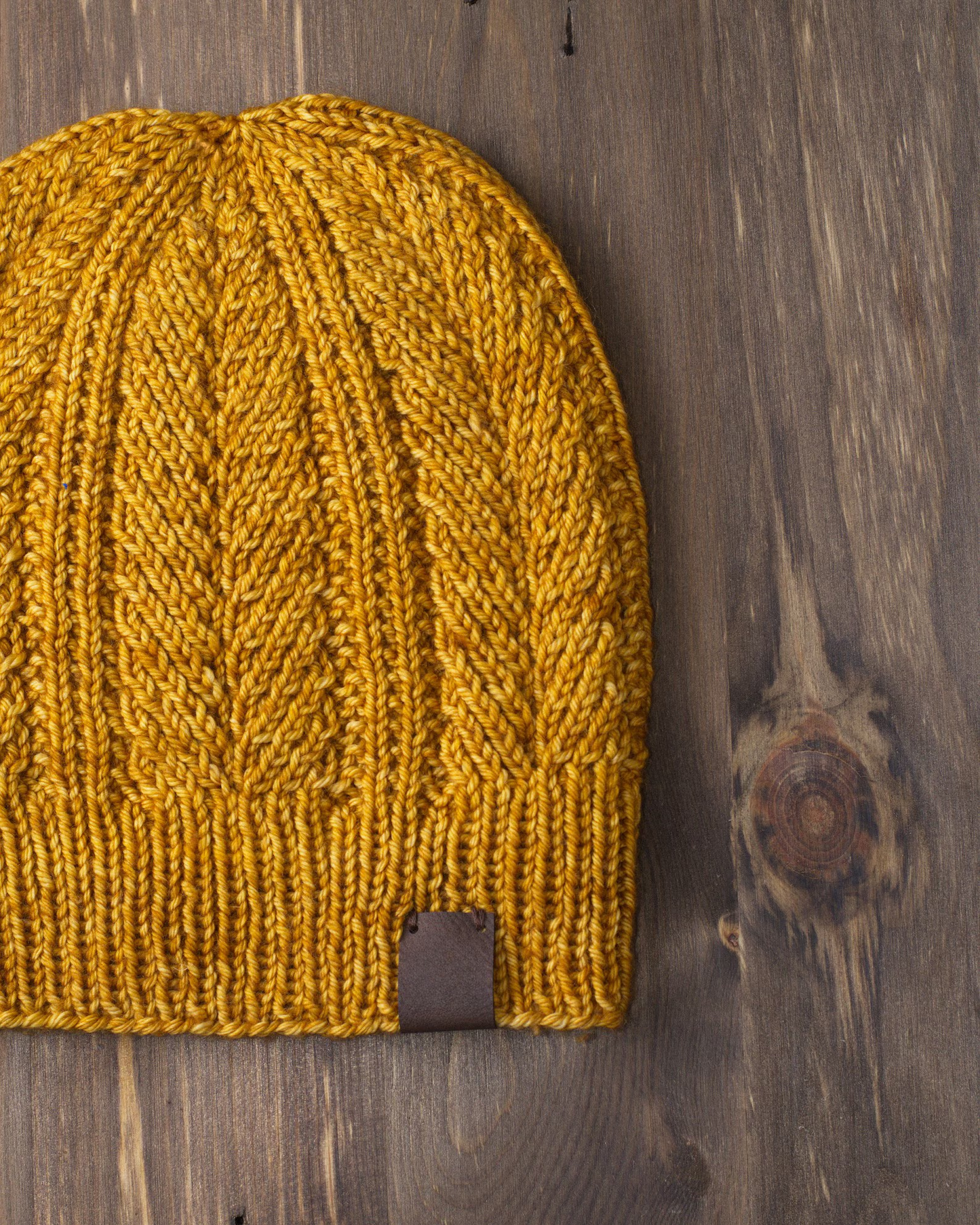Mossy Lane Hat Knitting Pattern