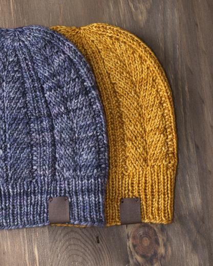 Mossy Lane Hat Knitting Pattern