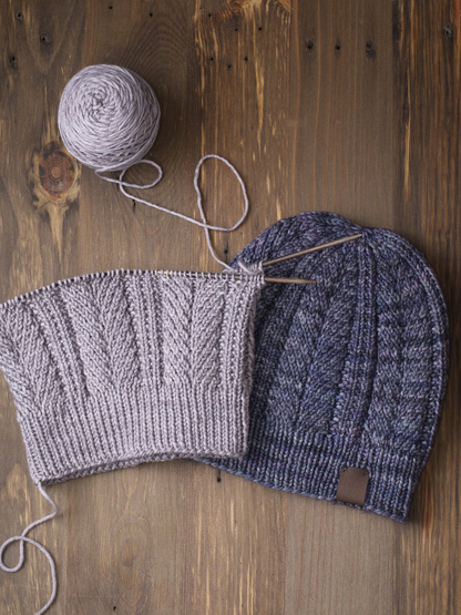 Mossy Lane Hat Knitting Pattern