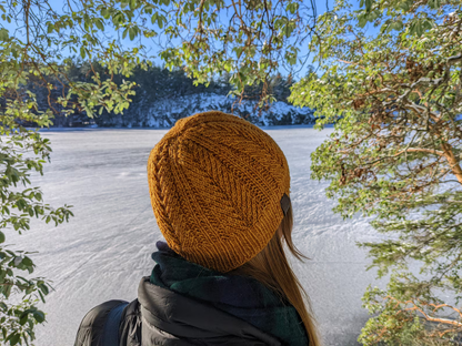 Mossy Lane Hat Knitting Pattern