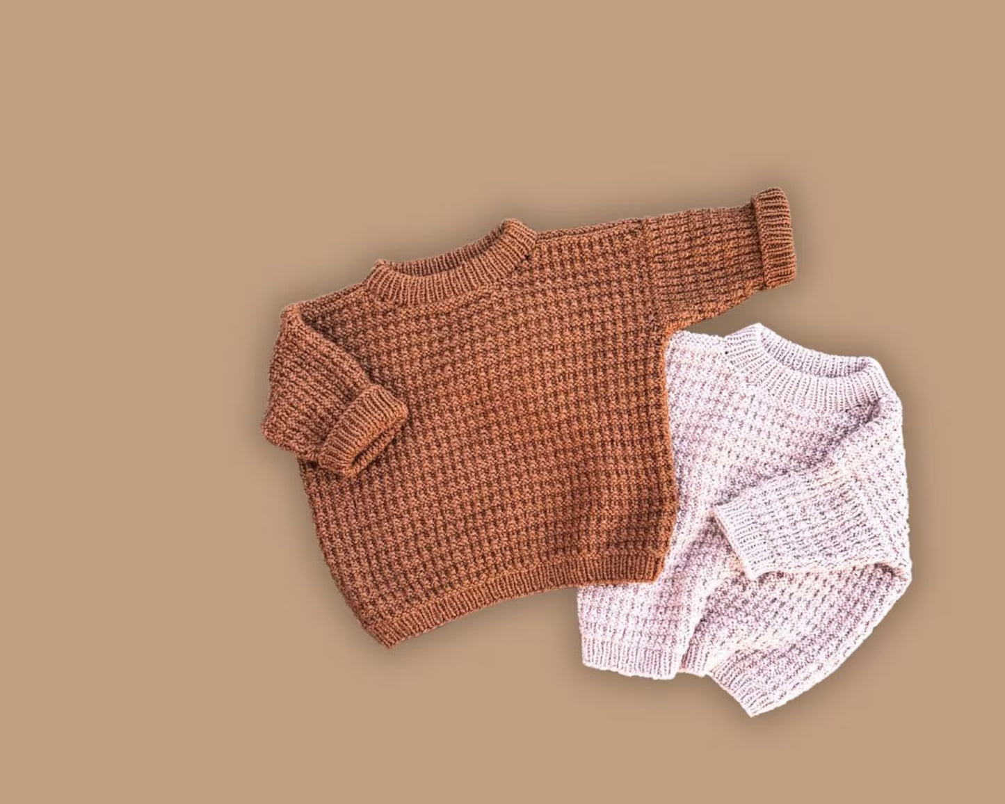 Oversized Baby Sweater Knitting Pattern