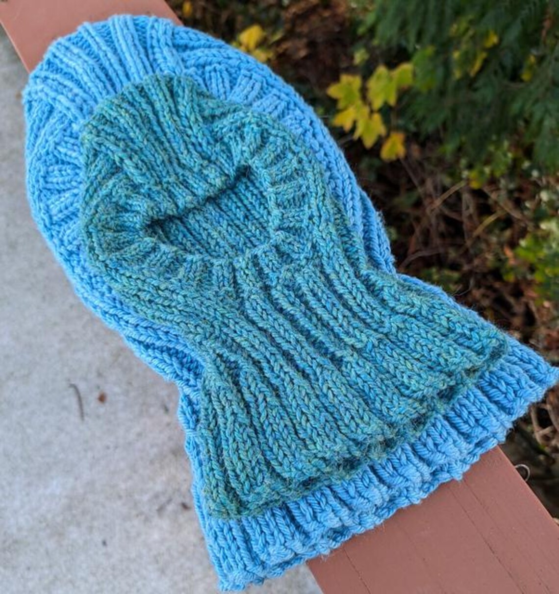Ribbed Balaclava Knitting Pattern