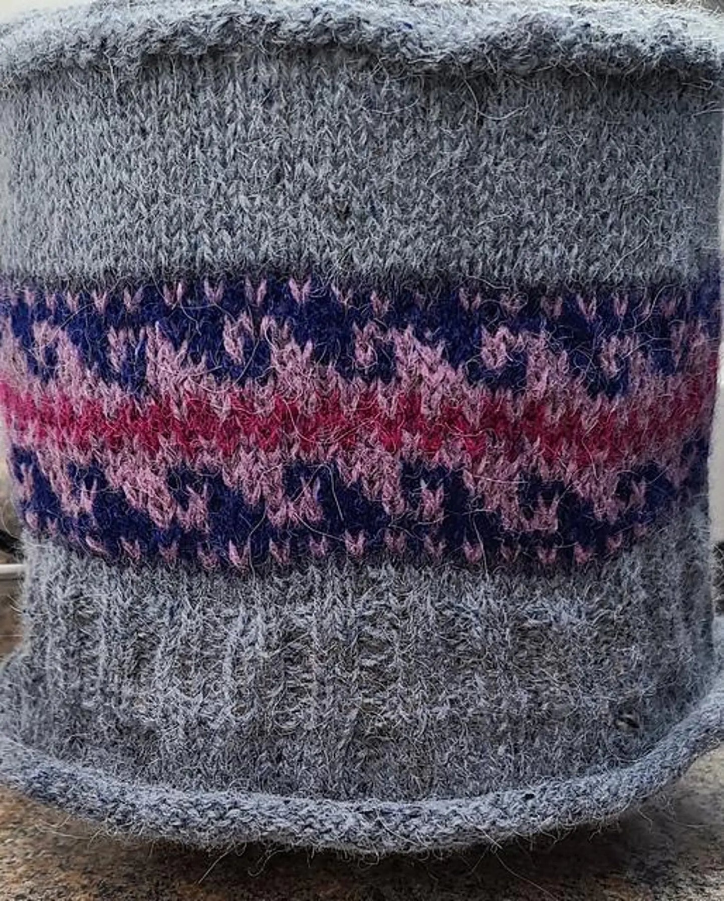 Brimmed Hat Knitting Pattern