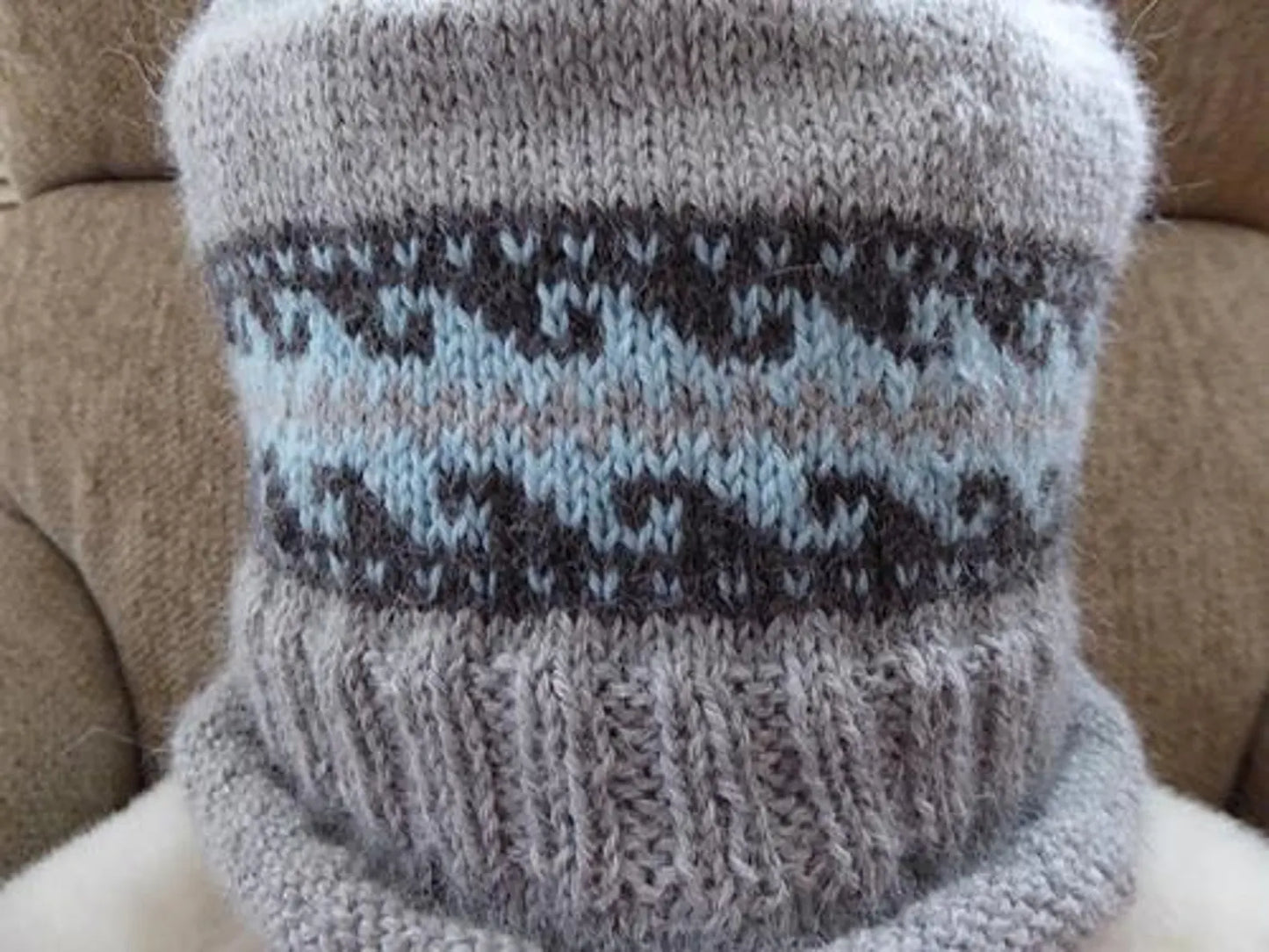 Brimmed Hat Knitting Pattern