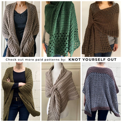 Prayer Triangle Shawl Crochet Pattern