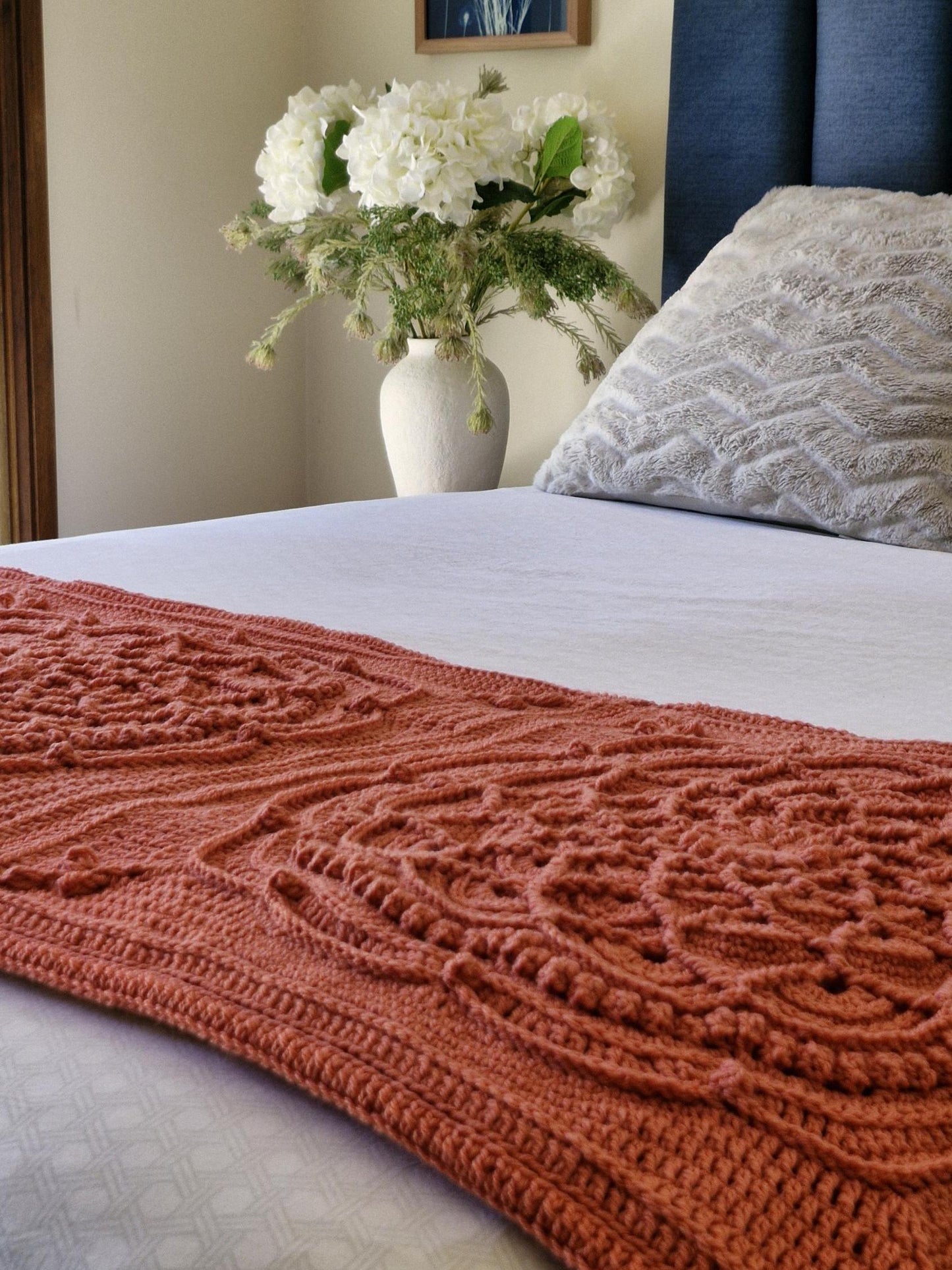 Queen Bed Afghan Crochet Pattern