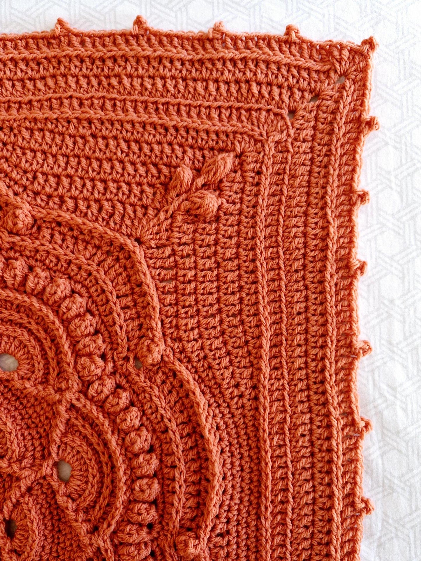 Queen Bed Afghan Crochet Pattern