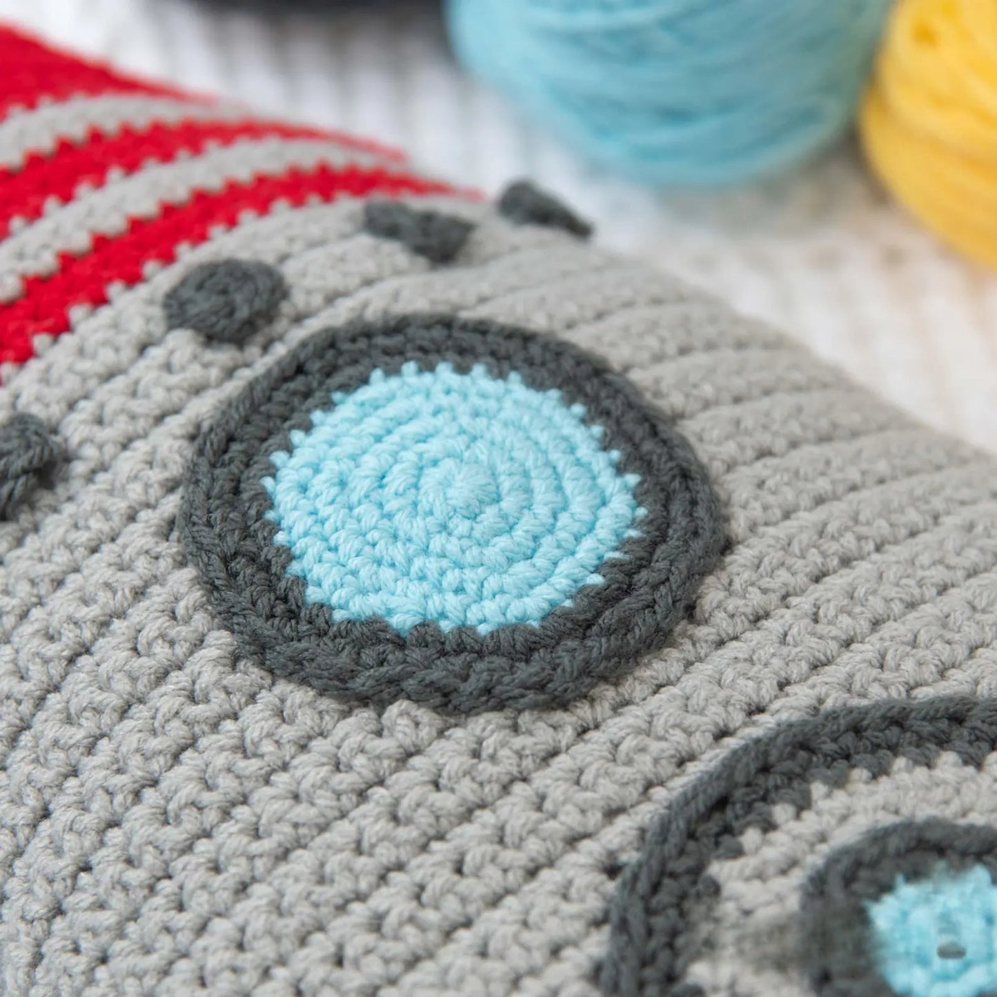 Rocket Pillow Crochet Pattern