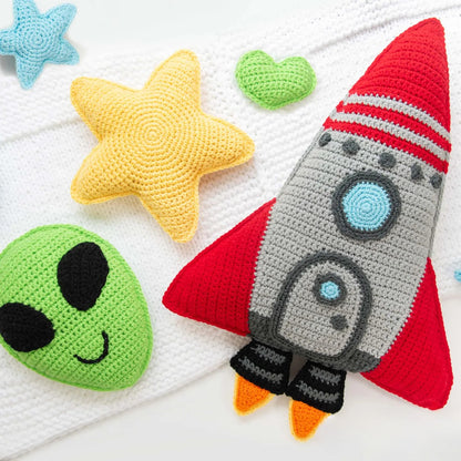 Rocket Pillow Crochet Pattern