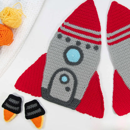 Rocket Pillow Crochet Pattern